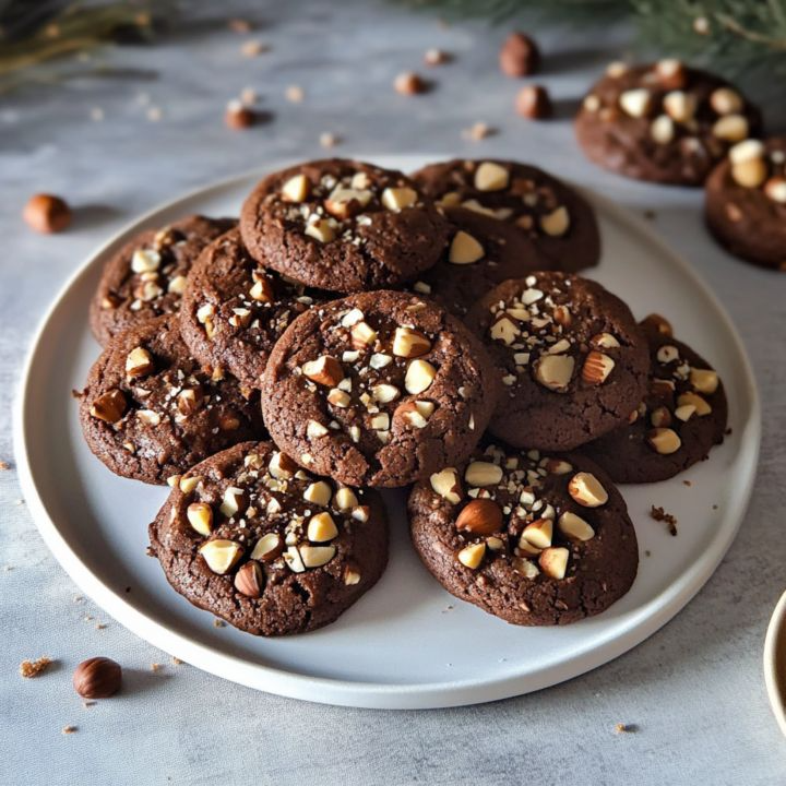 Chocolate Hazelnut Cookies